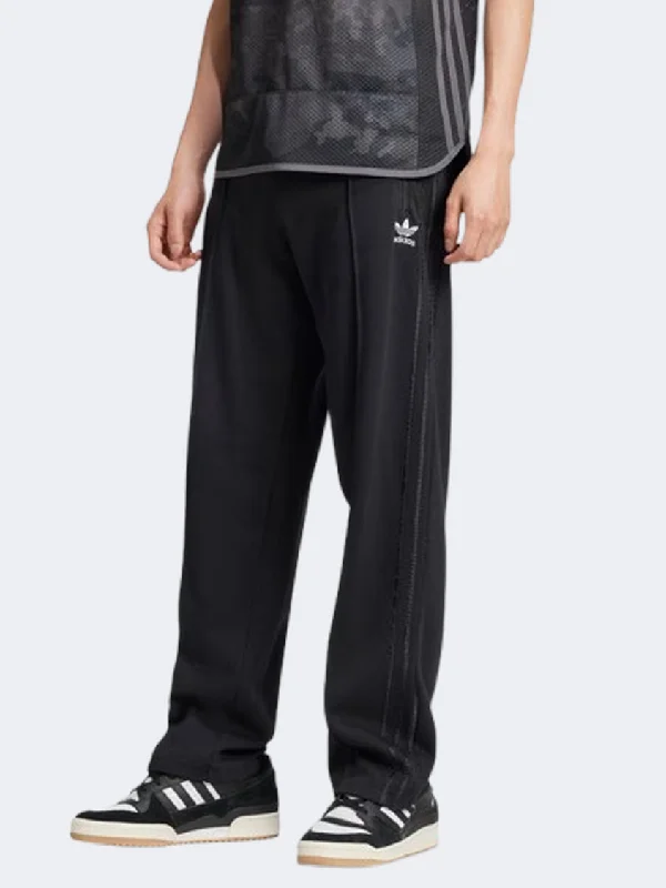 men's tailored casual red pants-Adidas Monogram 2 Men Originals Pant Black