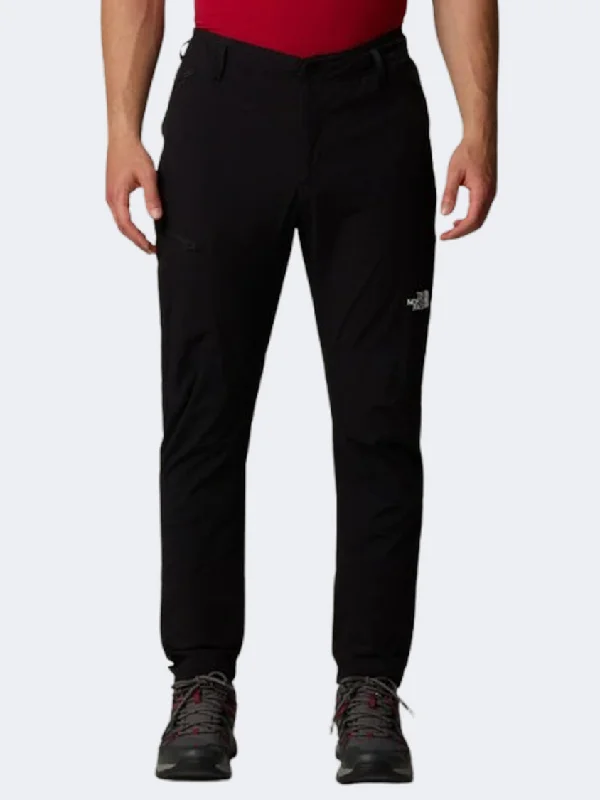 men's relaxed polyester brown pants-The North Face Speedlight Tapered Men Hiking Pant Black