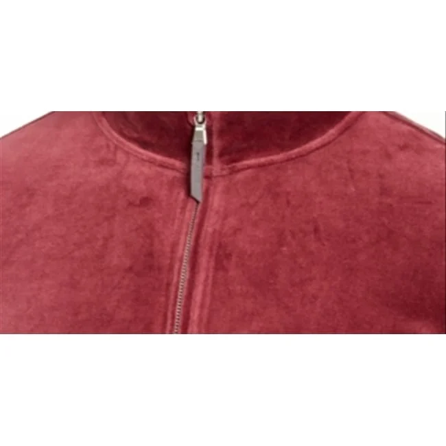 Men's ridge trail jackets-Tasso Elba Men's Jacket Red Size X-Large