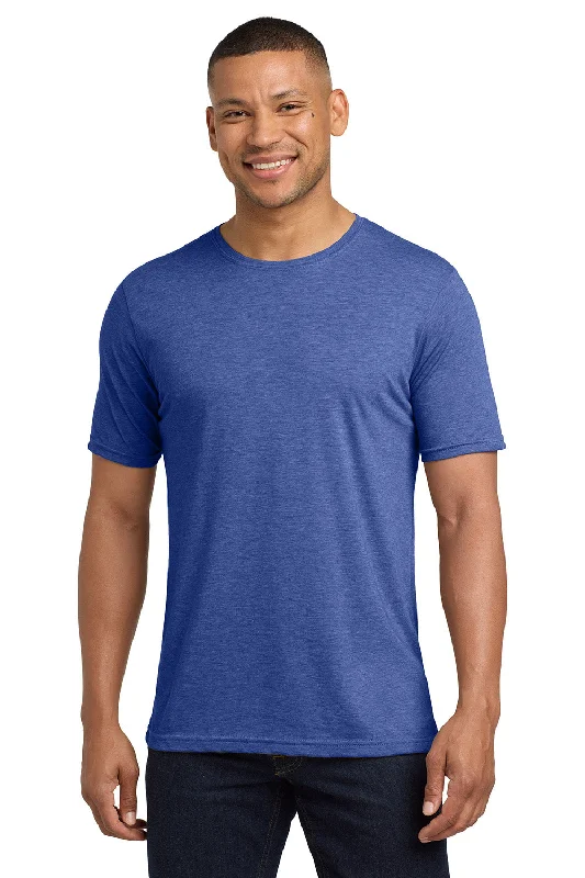 Men's short-sleeve sleek neutral casual subtle pattern shirt-Next Level Mens Jersey Short Sleeve Crewneck T-Shirt - Royal Blue