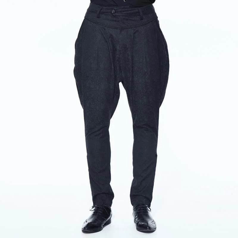 men's 30-inch athletic blue pants-Men's Goth Jodhpurs Trousers