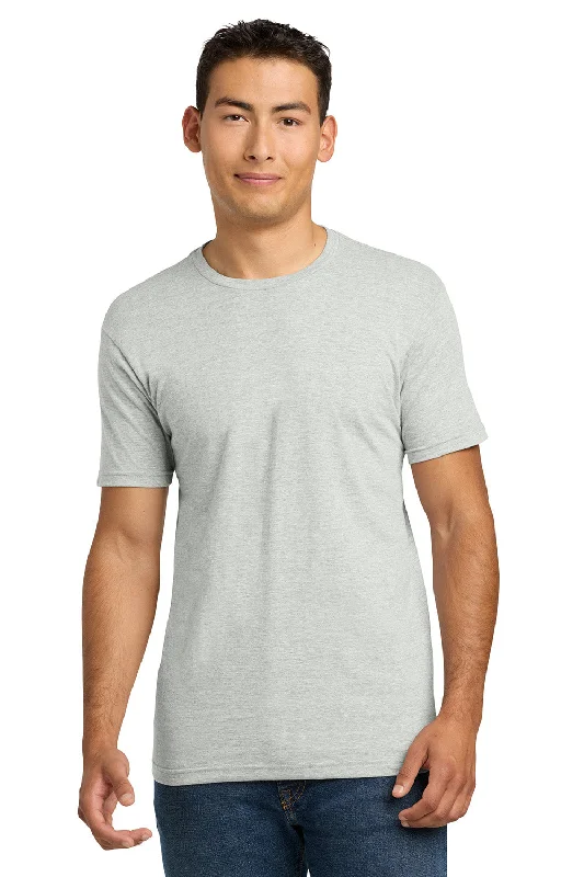 Men's short-sleeve casual bold sturdy low-cost shirt-Next Level Mens Fine Jersey Short Sleeve Crewneck T-Shirt - Oatmeal