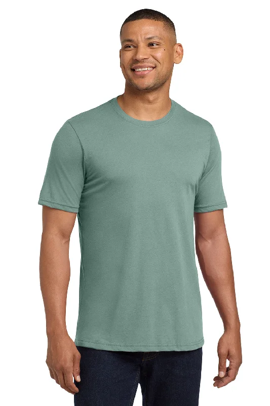 Men's short-sleeve tropical retro cool festival tee-Next Level Mens Jersey Short Sleeve Crewneck T-Shirt - Stonewashed Green