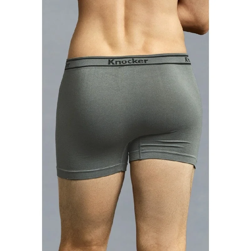 Men's urban hip-hop jackets-KNOCKER Men's 6-PACK Seamless Trunks - MS011M