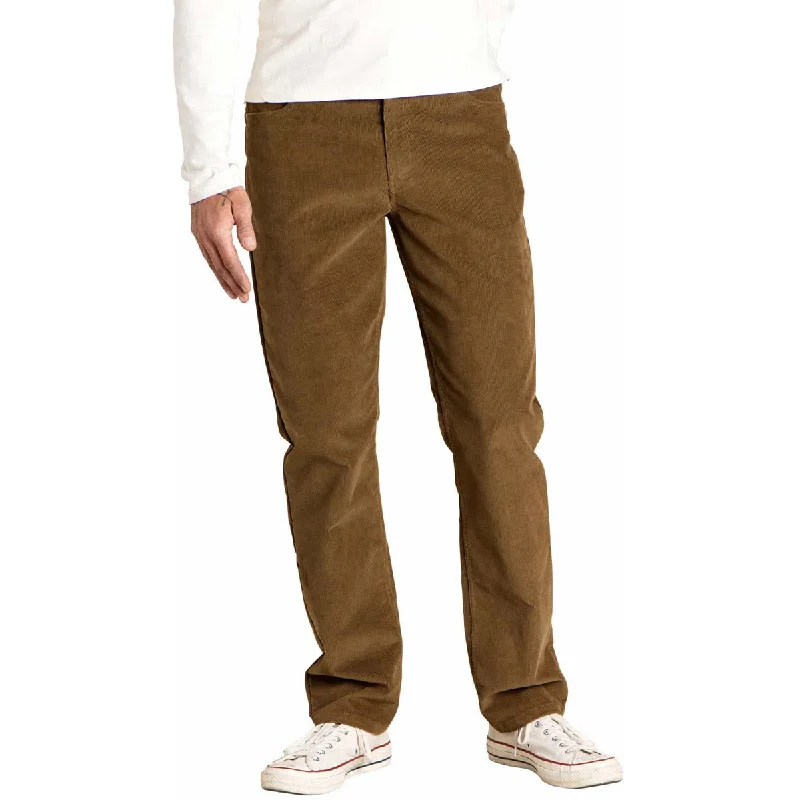 men's wide-leg relaxed beige pants-Men's Jet Cord Lean Pant