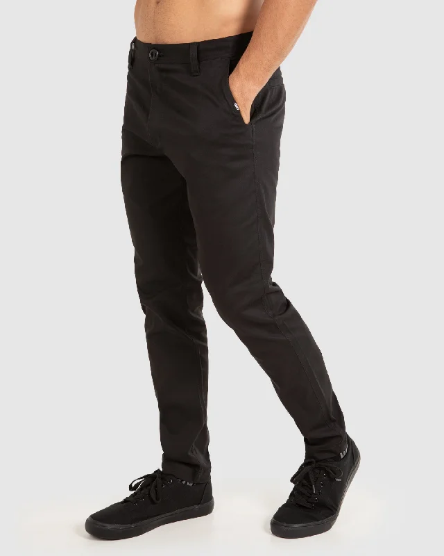 men's small wide-leg navy pants-Unit Mens Ignite Stretch Pant