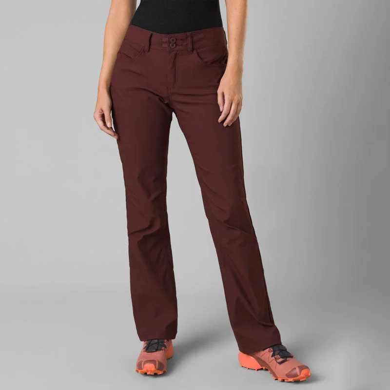 men's wide-leg tapered olive pants-prAna Halle II Womens Pants - 32 Inseam