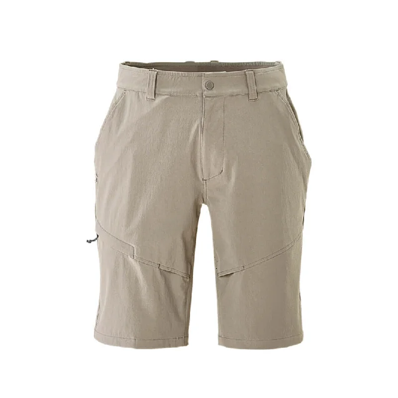 men's high-waisted wool black pants-Tournament Short - Sand