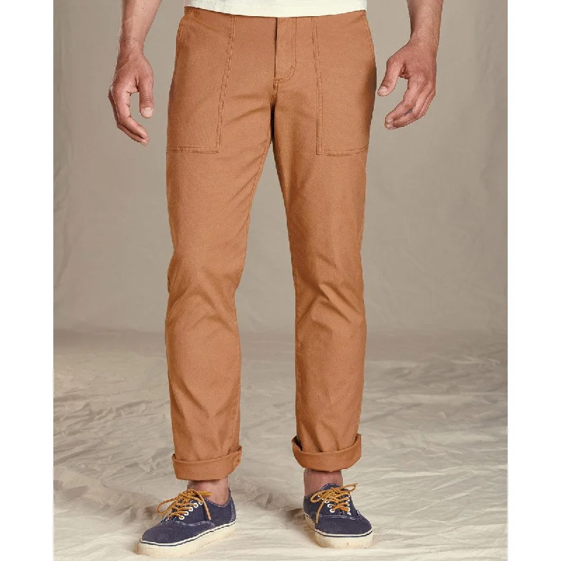 men's slim high-waisted olive pants-Men's Woodsen Pant