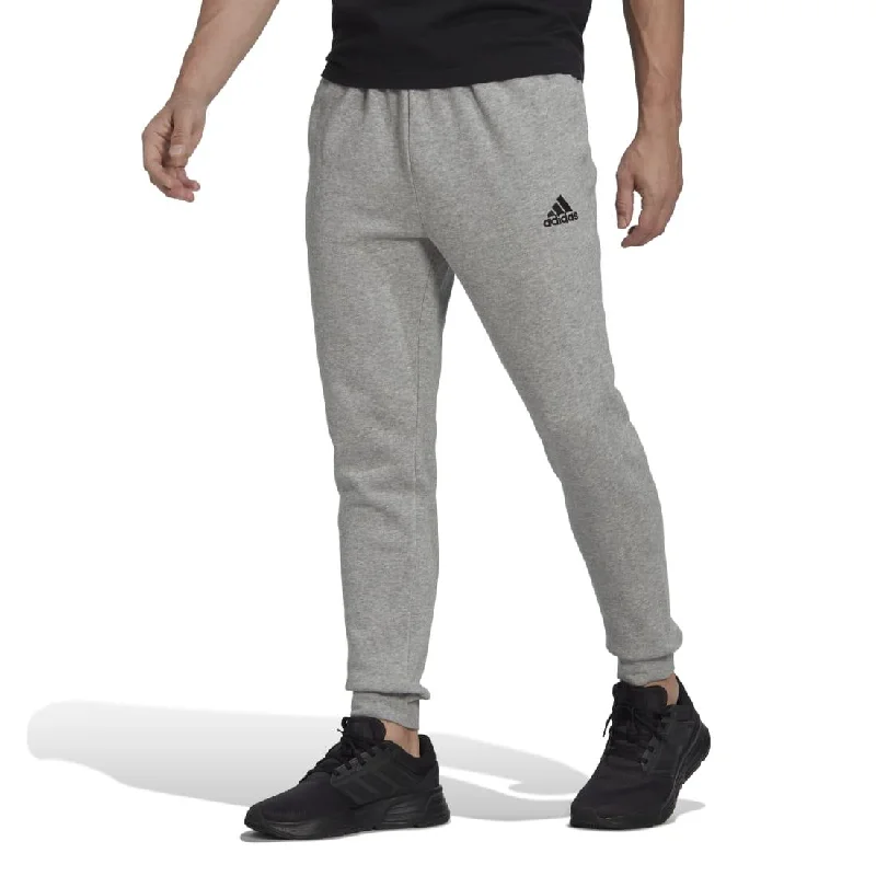 men's slim waterproof olive pants-adidas Essentials Fleece Tapered Pants - Men