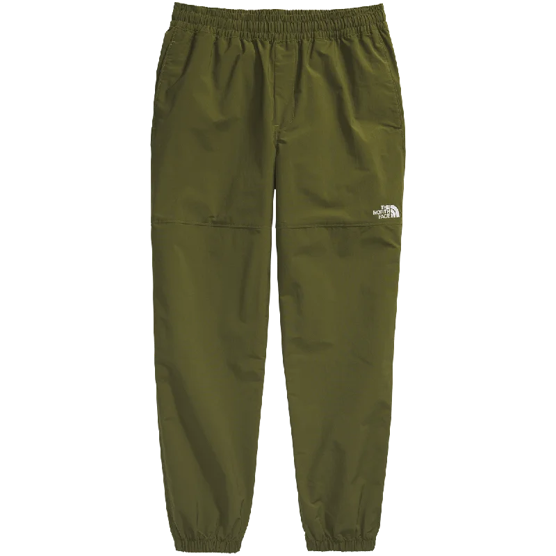 men's short straight leg green pants-Men's TNF Easy Wind Pant