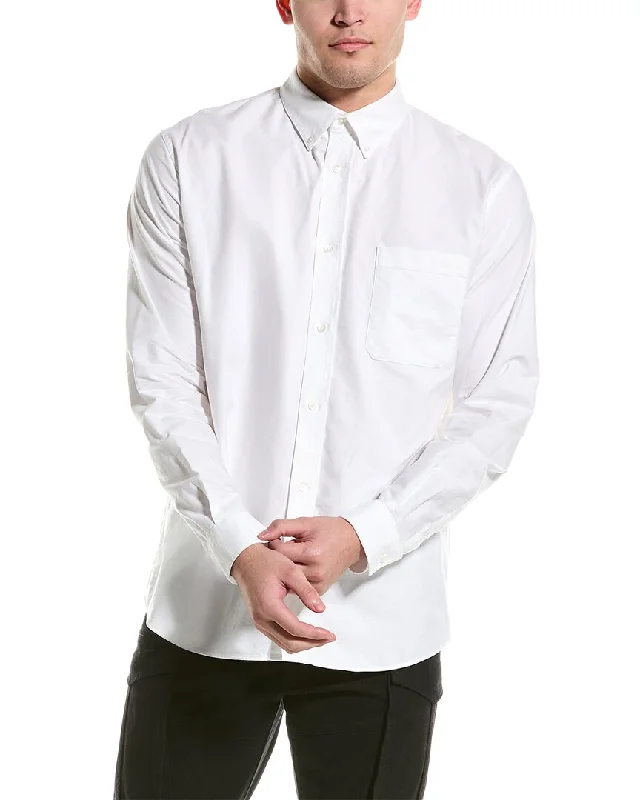 Men's short-sleeve handcrafted hemp top-The Kooples mens  Shirt, m, White