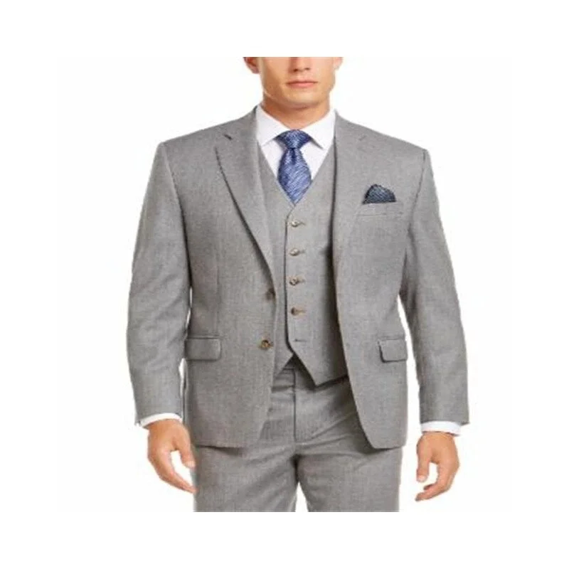 Men's off-road rugged jackets-Ralph Lauren Men's Classic Fit Suit Separate Jacket Grey Size 36 S