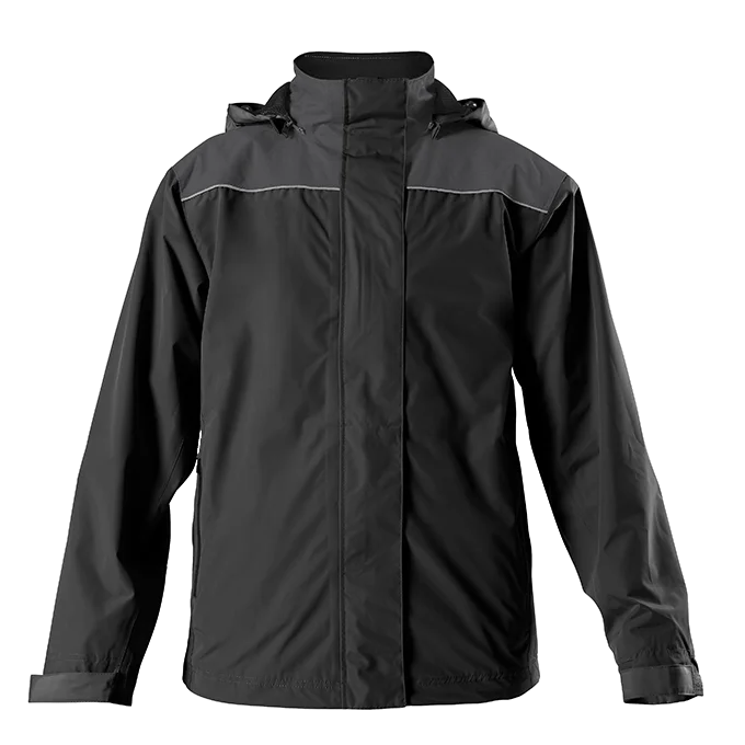 Men's welder flame-proof jackets-Badger Men's RainBlock WP Jacket