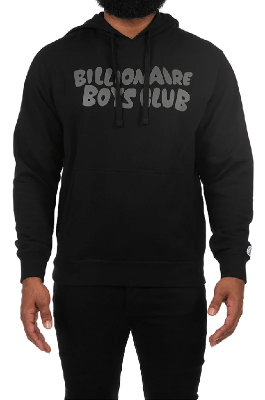 Men's hoodie with fine fabric-Billionaire Boys Club BB Contact Oversized Hoodie