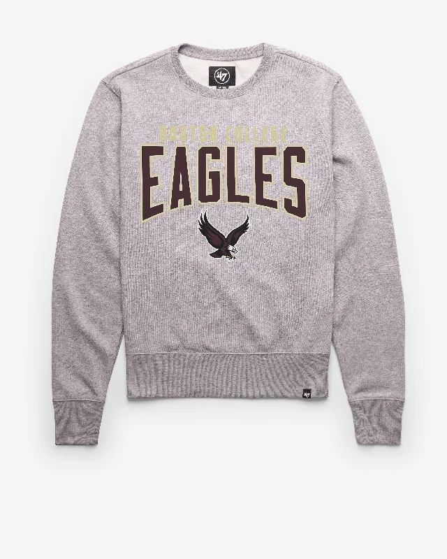 Men's hoodie with ram stripe-BOSTON COLLEGE EAGLES BC TEAM ELEMENTS ARCH '47 HEADLINE CREW