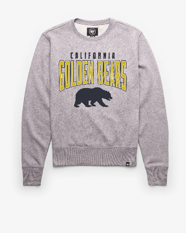 Men's hoodie for fencing practice-CAL - BERKELEY GOLDEN BEARS TEAM ELEMENTS ARCH '47 HEADLINE CREW