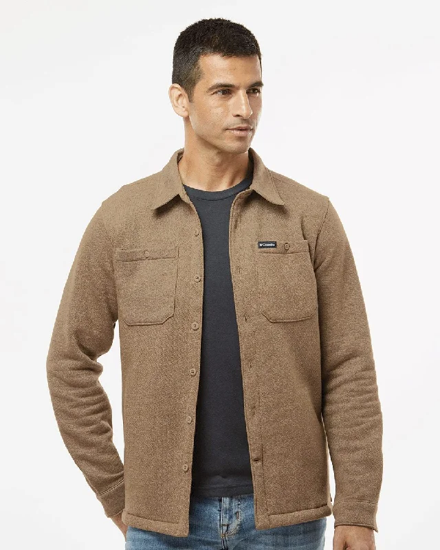 Men's edgy street jackets-Columbia Men's Great Hart Mountain Shirt Jacket