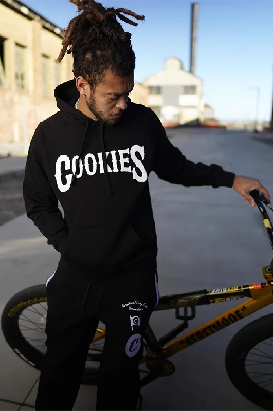 Men's hoodie with short cuffs-Cookies Crusaders Fleece Hoodie