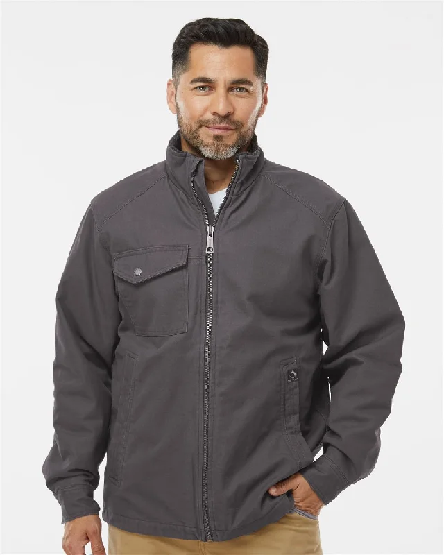 Men's speed bold jackets-DRI DUCK Men's Endeavor Canyon Cloth Canvas Jacket with Sherpa Lining