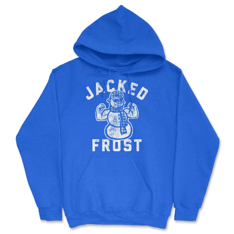 Men's hoodie for snowy trails-Jacked Frost Hoodie