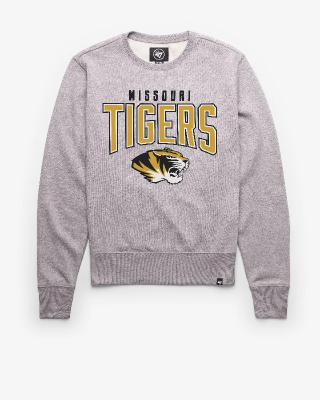 Men's hoodie with cool design-MISSOURI TIGERS TEAM ELEMENTS ARCH '47 HEADLINE CREW