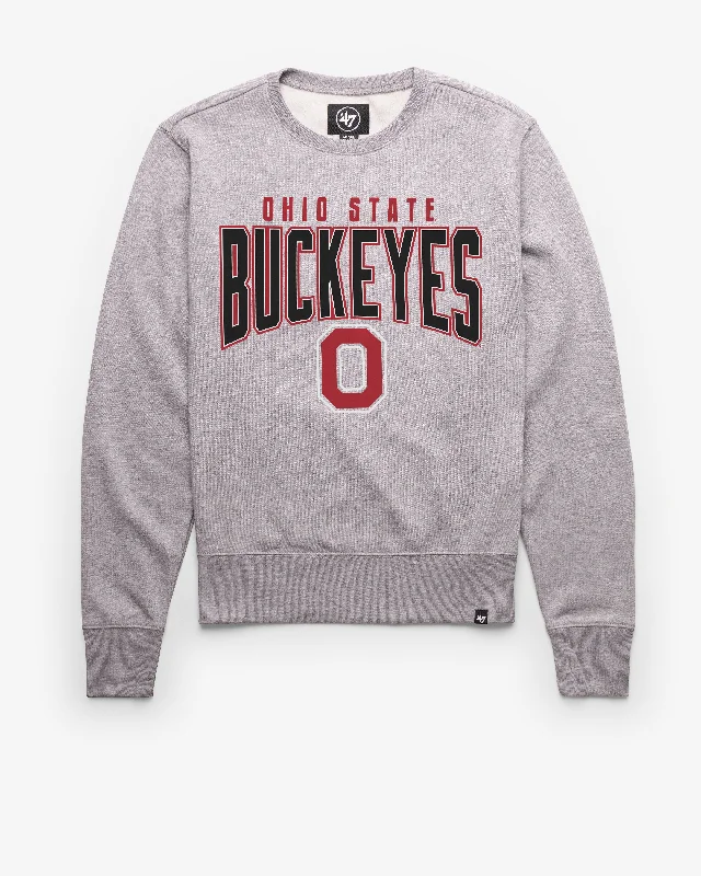 Men's hoodie with hawk stripe-OHIO STATE BUCKEYES TEAM ELEMENTS ARCH '47 HEADLINE CREW