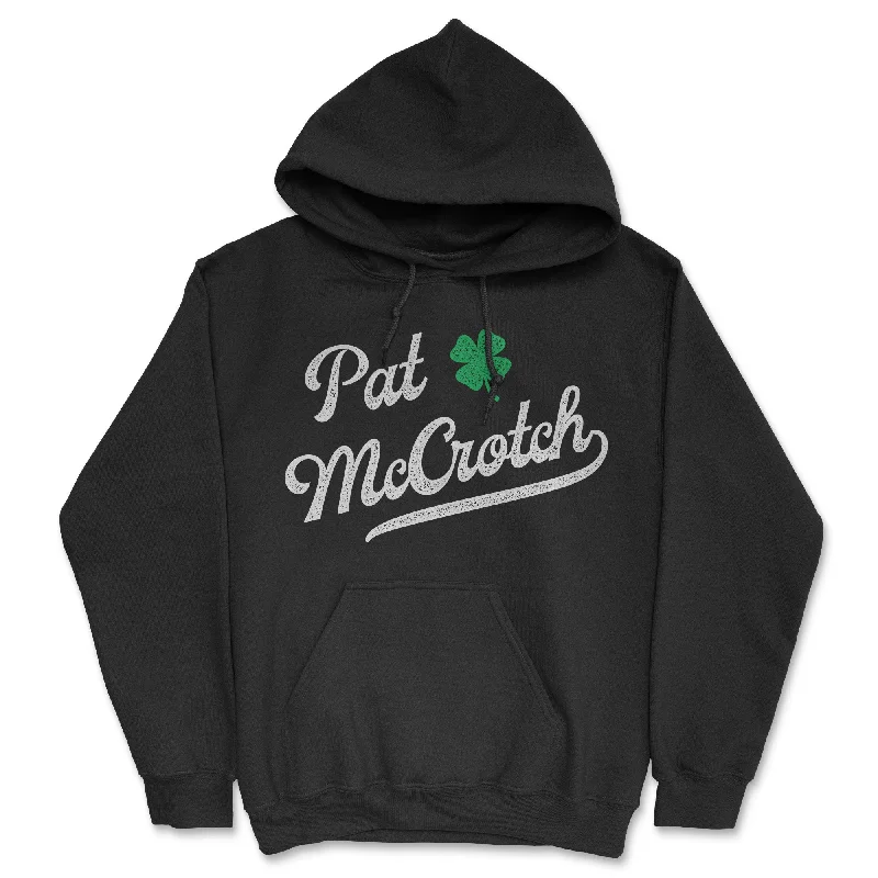 Men's hoodie with sharp look-Pat McCrotch Hoodie