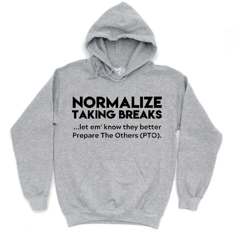 Men's hoodie for windy walks-Prepare the Others (PTO) Unisex Hoodie