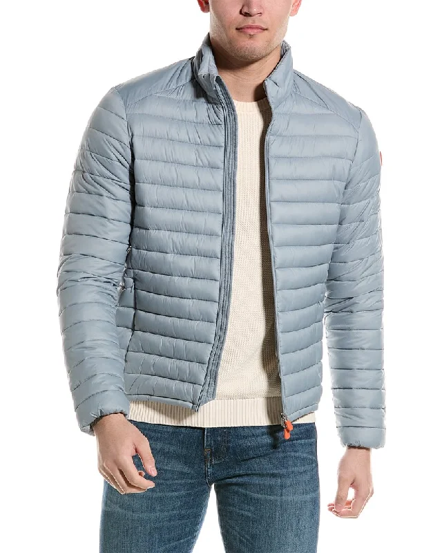 Men's ocean deep jackets-Save The Duck Alexander Jacket