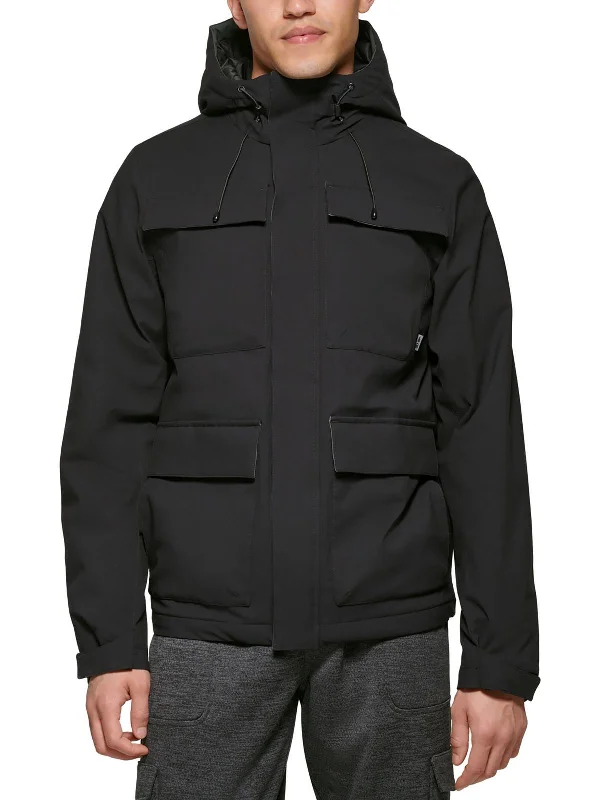 Men's winner prize jackets-Storm Rider Mens Lightweight Midi Utility Jacket