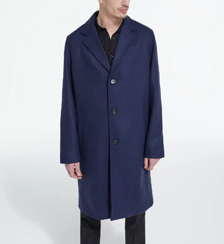 Men's race day jackets-Wool Coat