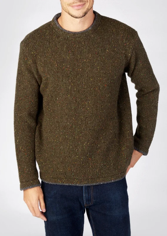 IrelandsEye Men's Roundstone Sweater | Loden