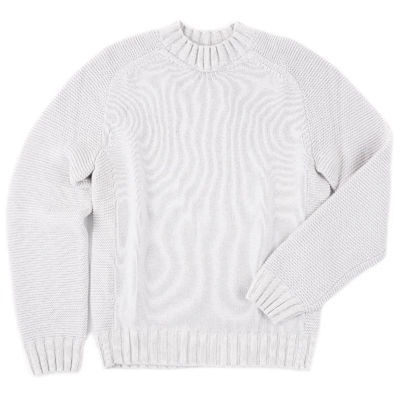 Manrico Thick Patterned Knit Cashmere Sweater