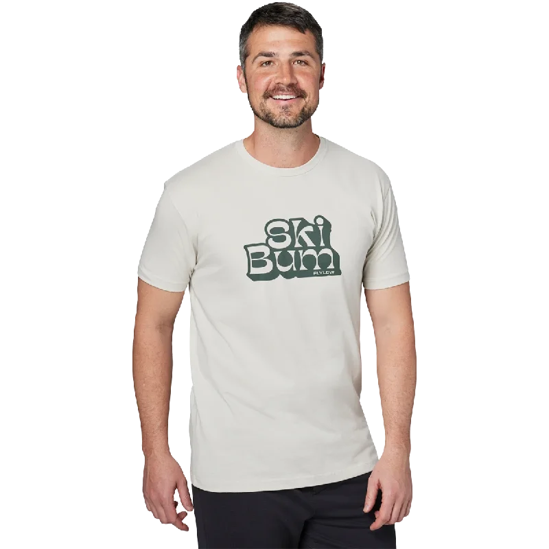 Men's short-sleeve lightweight stretch shirt-Ski Bum Tee