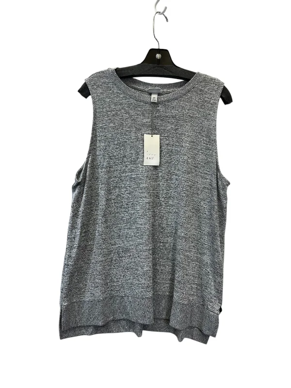 Men's short-sleeve stylish sleek skateboarding shirt-Top Sleeveless By A New Day In Grey, Size: Xxl