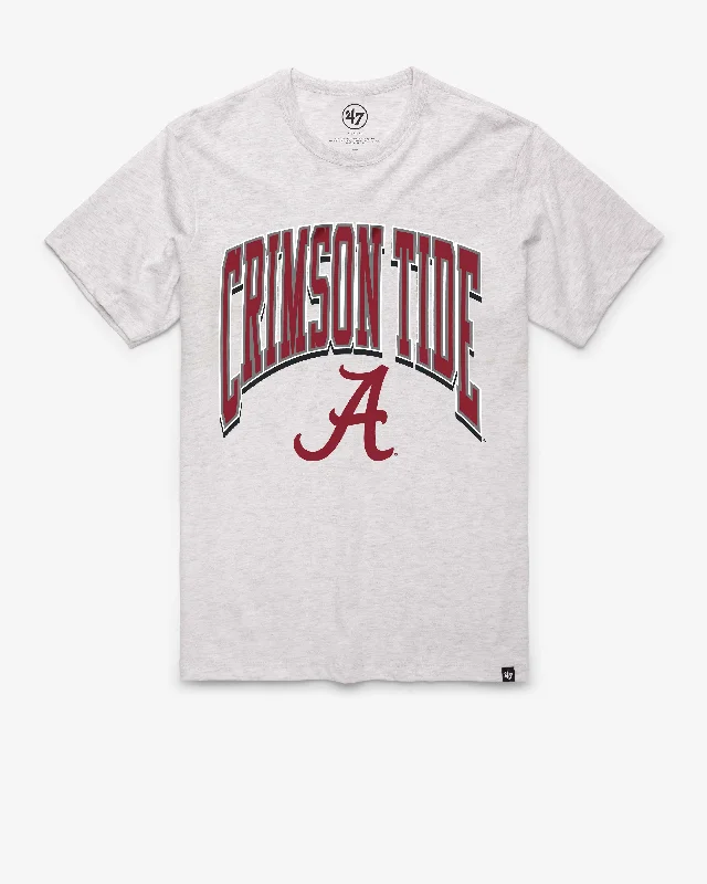 Men's short-sleeve trendy snug navy shirt-ALABAMA CRIMSON TIDE WALK TALL '47 FRANKLIN TEE