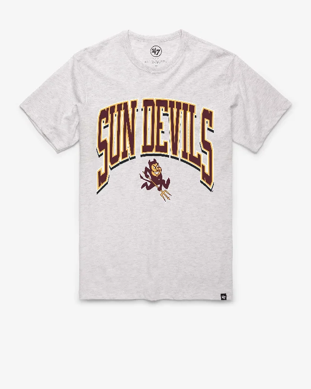 Men's short-sleeve bold trendy maroon shirt-ARIZONA STATE SUN DEVILS ASU WALK TALL '47 FRANKLIN TEE