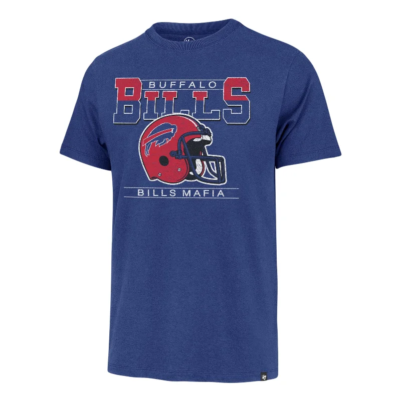 Men's short-sleeve sleek rolled-sleeve shirt-BUFFALO BILLS HISTORIC TIME LOCK '47 FRANKLIN TEE