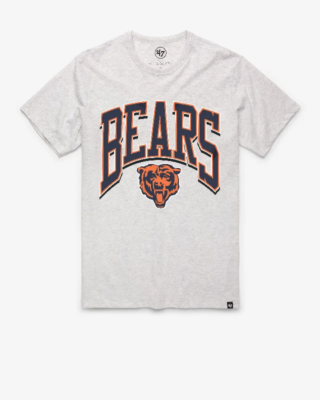 Men's short-sleeve soft trendy bright tennis tee-CHICAGO BEARS HISTORIC WALK TALL '47 FRANKLIN TEE