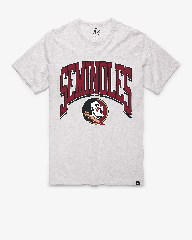 Men's short-sleeve bold vintage charcoal tee-FLORIDA STATE SEMINOLES WALK TALL '47 FRANKLIN TEE