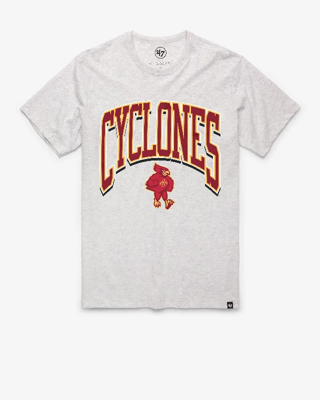 Men's short-sleeve trendy bright artisanal organic tee-IOWA STATE CYCLONES WALK TALL '47 FRANKLIN TEE