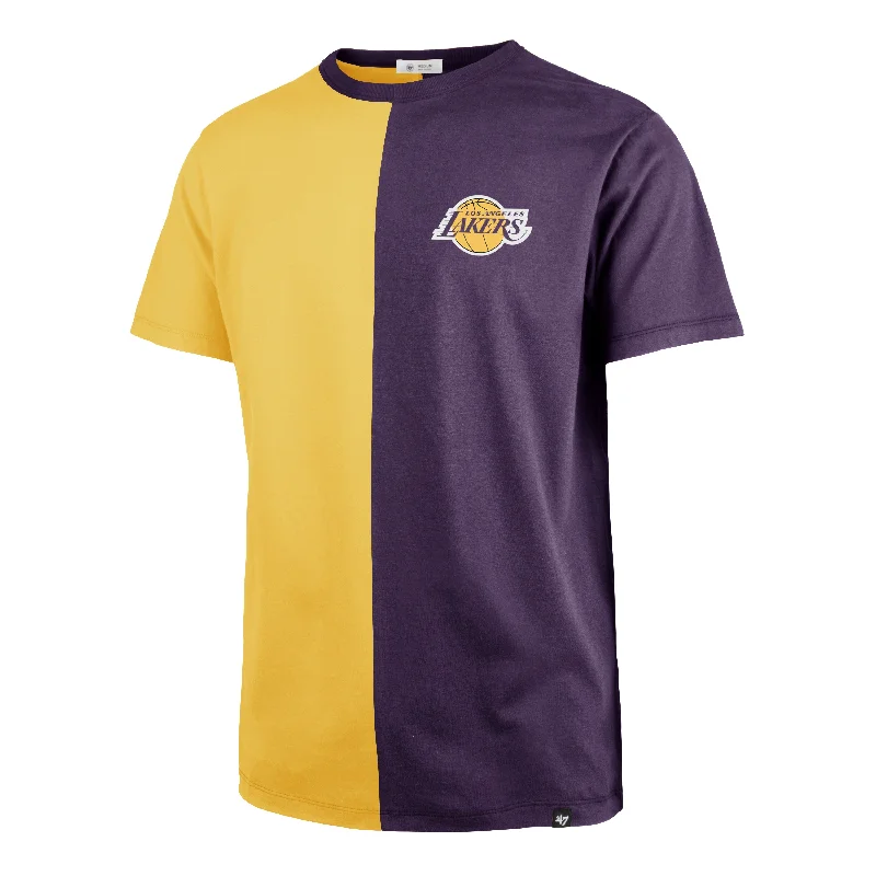 Men's short-sleeve classic muted sustainable recycled shirt-LOS ANGELES LAKERS IMPRINT LC '47 JAMMER TEE