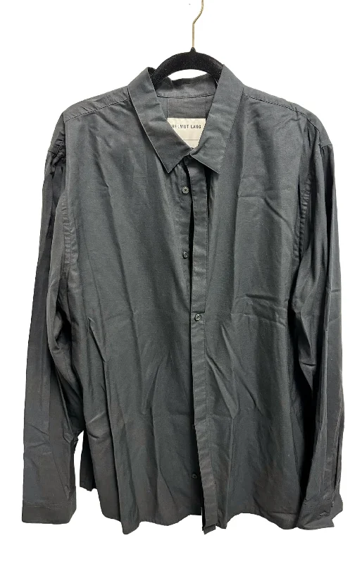 Men Long Sleeves Shirt In Black