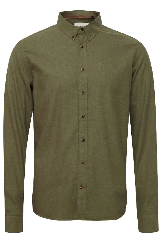 Men's Burley Shirt In Winter Moss