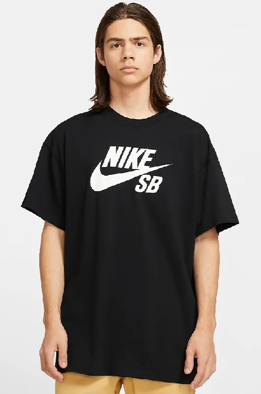 Men's short-sleeve bright slim pastel top-Nike SB Logo Skate Tee