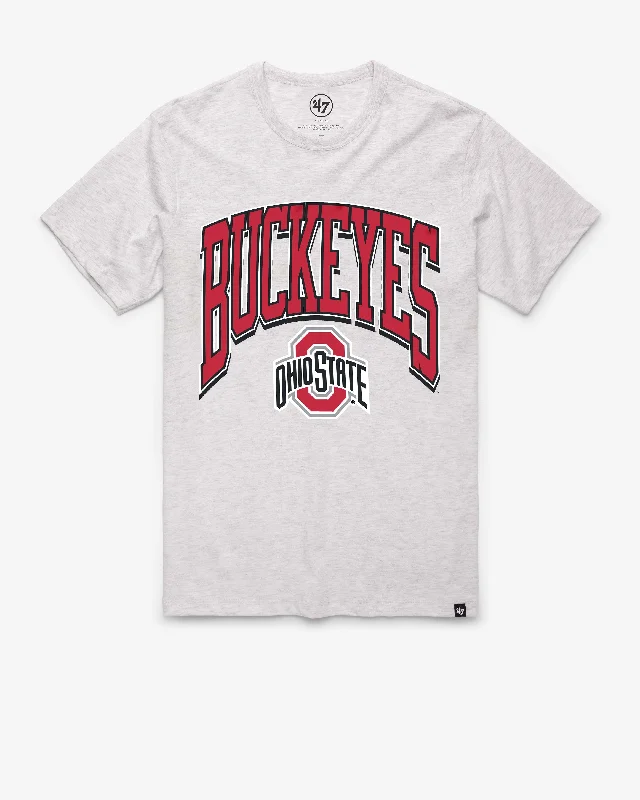 Men's short-sleeve muted fresh relaxed blue tee-OHIO STATE BUCKEYES WALK TALL '47 FRANKLIN TEE