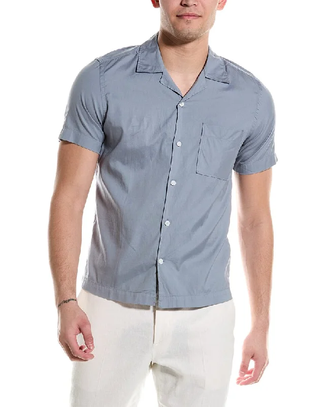 Reiss Arnold Cuban Collar Shirt