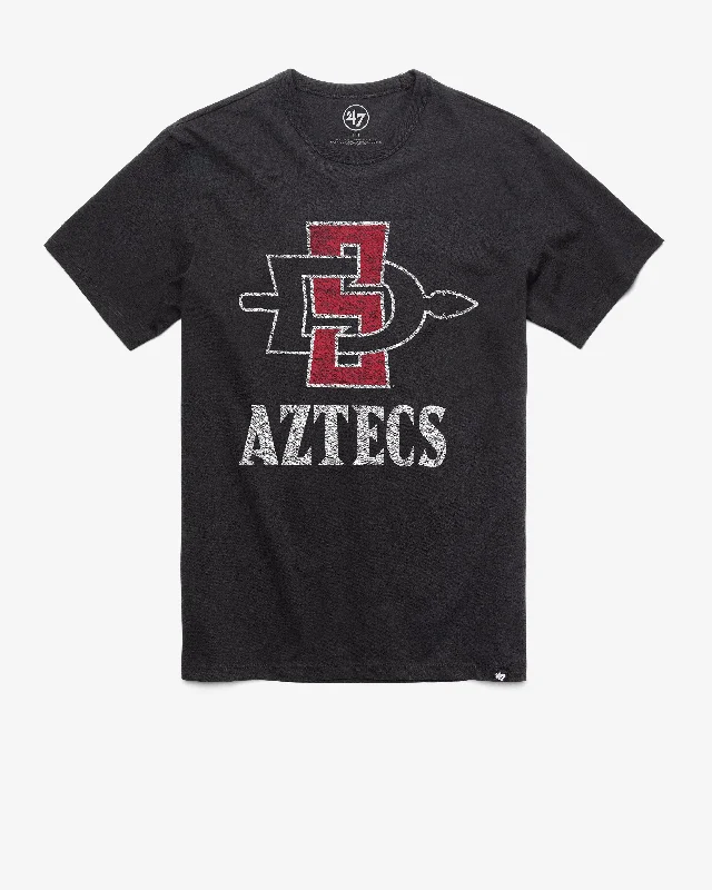 Men's short-sleeve retro draped orange shirt-SAN DIEGO STATE AZTECS PREMIER '47 FRANKLIN TEE