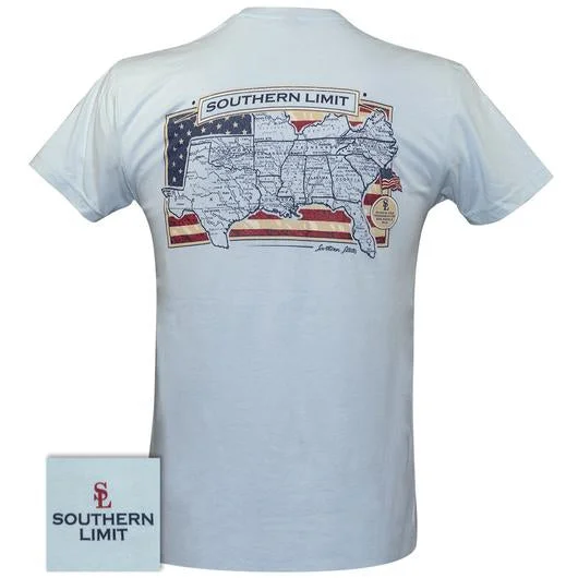 Men's short-sleeve stylish cranberry shirt-Southern Limits Southern States Unisex T-Shirt